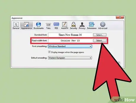 Immagine titolata Change the Appearance Settings on Safari Step 6