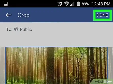 Immagine titolata Change Your Facebook Profile Picture Without Cropping on Android Step 8