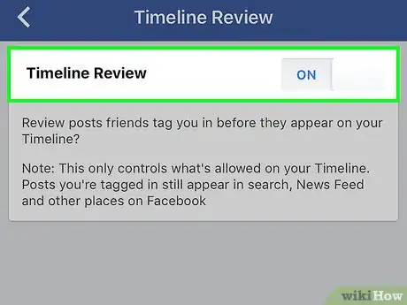 Immagine titolata Approve Tags on Facebook Step 6