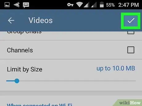 Immagine titolata Save Videos on Telegram on Android Step 10