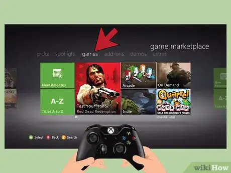 Immagine titolata Play Games on Xbox 360 Without a Disc Step 5