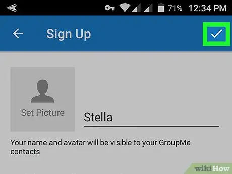Immagine titolata Install Groupme on Android Step 15