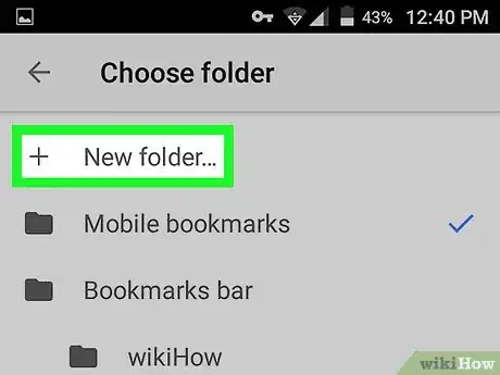 Immagine titolata Organize Bookmarks on Chrome on Android Step 8