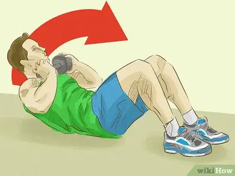 Immagine titolata Work out With Dumbbells Step 10