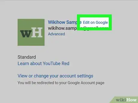 Immagine titolata Change Your Username on YouTube Step 11