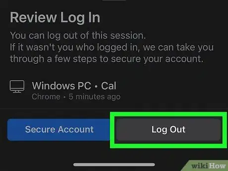 Immagine titolata Sign Out of a Messenger Account on Other Devices Step 8