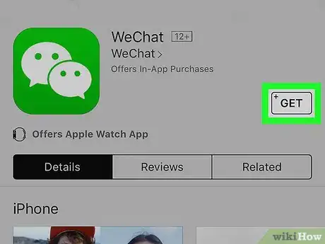 Immagine titolata Install WeChat on iPhone or iPad Step 5