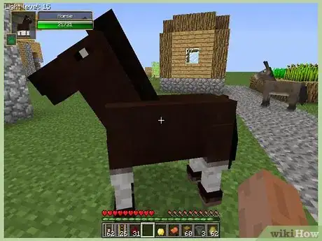 Immagine titolata Tame a Horse in Minecraft Step 3