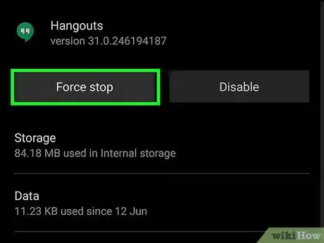 Immagine titolata Uninstall Hangouts on Android Step 5