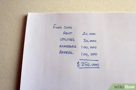 Immagine titolata Work out Average Fixed Cost Step 1