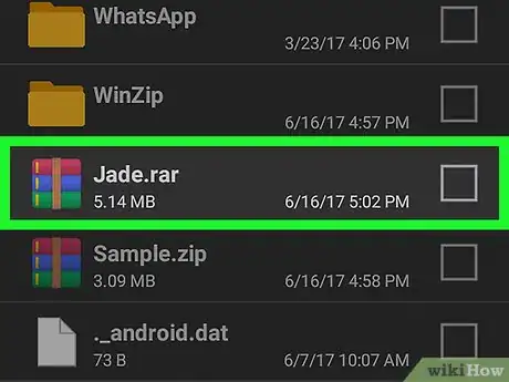 Immagine titolata Open RAR Files on Android Step 7