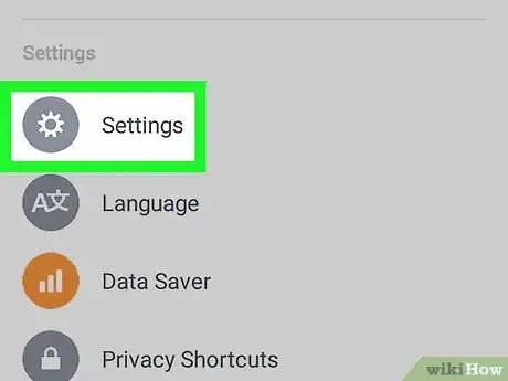 Immagine titolata Delete All Old Facebook Posts on Android Step 3