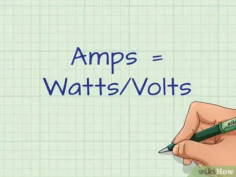 Immagine titolata Convert Watts to Amps Step 6