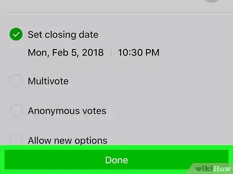 Immagine titolata Make a Polls on the Line App on iPhone or iPad Step 10