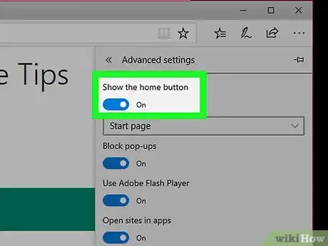 Immagine titolata Change Your Homepage in Microsoft Edge Step 4