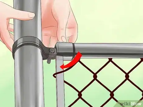 Immagine titolata Remove a Chain Link Fence Step 7