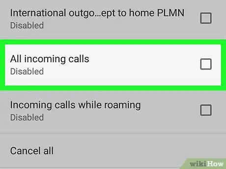 Immagine titolata Block All Incoming Calls on Android Step 6