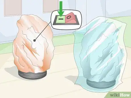 Immagine titolata Stop a Salt Crystal Lamp from Melting Step 6