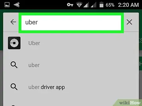 Immagine titolata Update the Uber App on Android Step 2