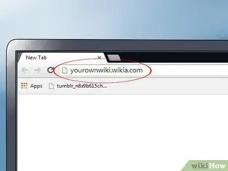 Immagine titolata Start a Wiki Step 2