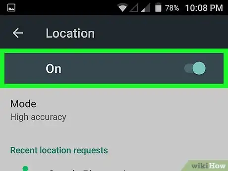 Immagine titolata Turn on GPS on Android Step 7