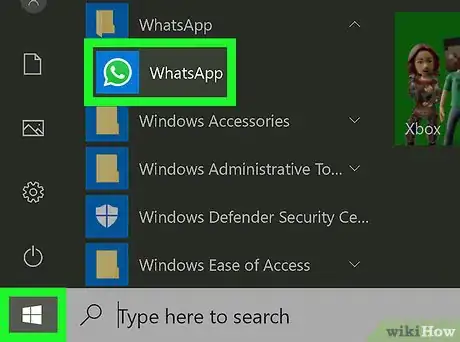 Immagine titolata Save an Audio Message from WhatsApp to Your Desktop Computer Step 1