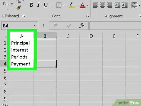 Immagine titolata Calculate an Interest Payment Using Microsoft Excel Step 3