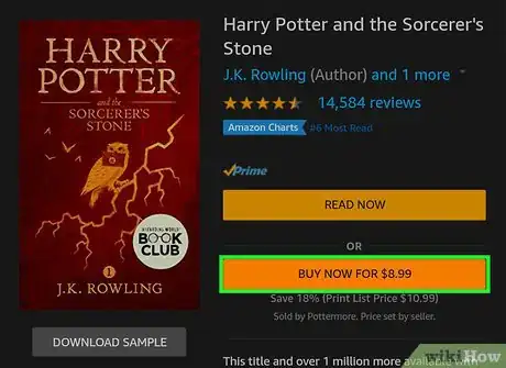 Immagine titolata Buy Books for Your Kindle Step 6