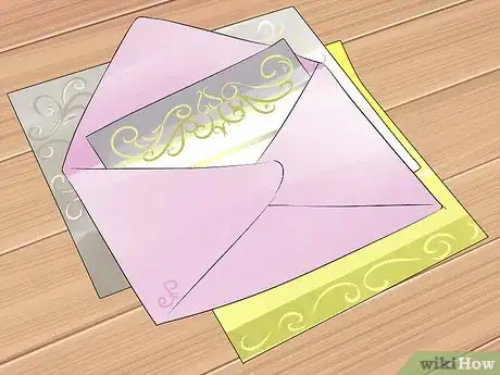 Immagine titolata Address Wedding Invitations Step 2