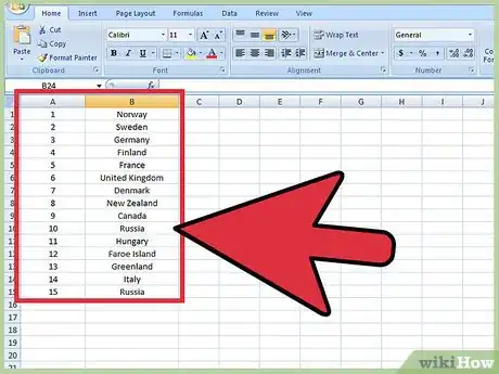 Immagine titolata Use the Lookup Function in Excel Step 1
