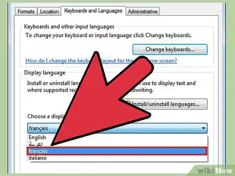 Immagine titolata Change the Language in Windows 7 Step 8