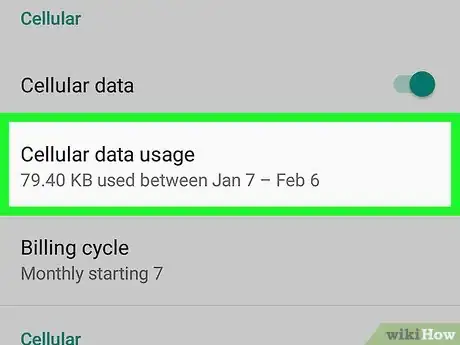 Immagine titolata Check Your Bandwidth Usage on Android Step 3