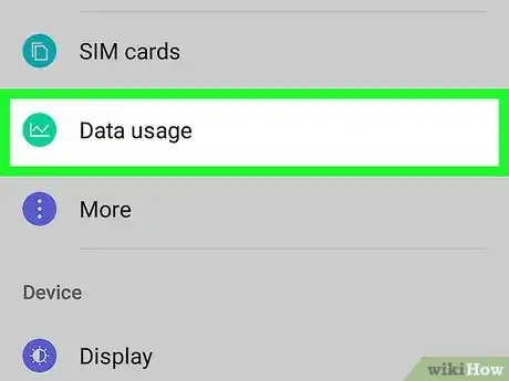 Immagine titolata Check Your Bandwidth Usage on Android Step 2