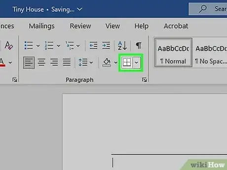 Immagine titolata Get Rid of a Horizontal Line in Microsoft Word Step 7