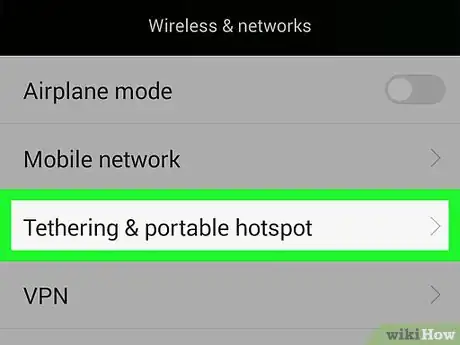 Immagine titolata View Who Is Connected to Your Hotspot on Android Step 9