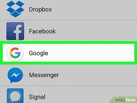 Immagine titolata Sync Android Contacts With Gmail Step 3