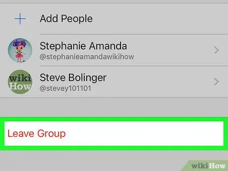 Immagine titolata Delete a Group on Facebook Messenger Step 10
