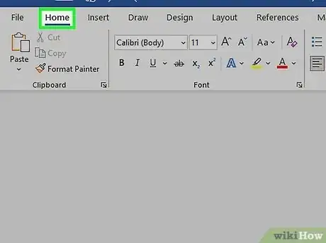 Immagine titolata Get Rid of a Horizontal Line in Microsoft Word Step 6