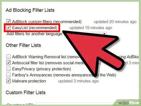 Immagine titolata Remove Ads on Google Chrome Using AdBlock Step 10