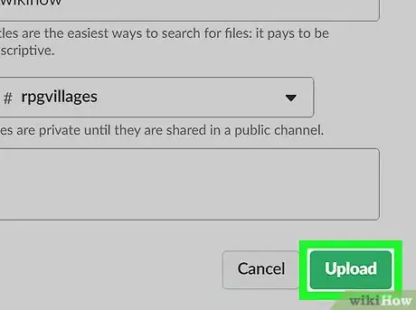 Immagine titolata Post Images on Slack on PC or Mac Step 8