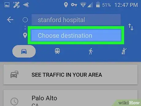 Immagine titolata Change the Route on Google Maps on Android Step 5