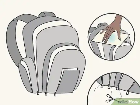 Immagine titolata Wash a Backpack Step 2