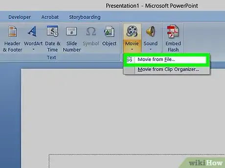 Immagine titolata Embed Video in PowerPoint Step 5