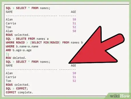 Immagine titolata Delete Duplicate Records in Oracle Step 13