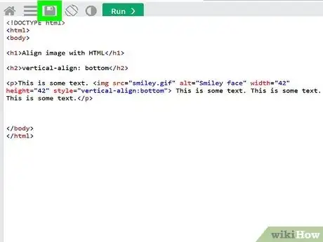 Immagine titolata Align Something in HTML Step 9