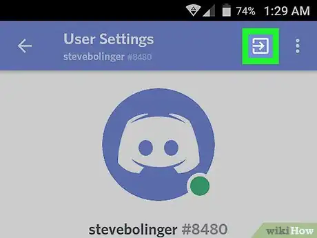 Immagine titolata Delete a Discord Account on Android Step 5