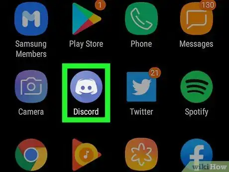 Immagine titolata Invite People to a Discord Server on Android Step 1