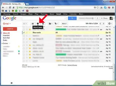 Immagine titolata Make Someone Stop Emailing You Step 1