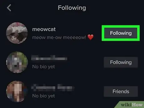 Immagine titolata Unfollow People on Tik Tok on iPhone or iPad Step 5