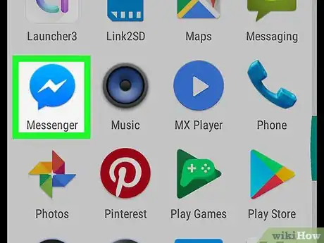 Immagine titolata Delete a Messenger Account on Android Step 1